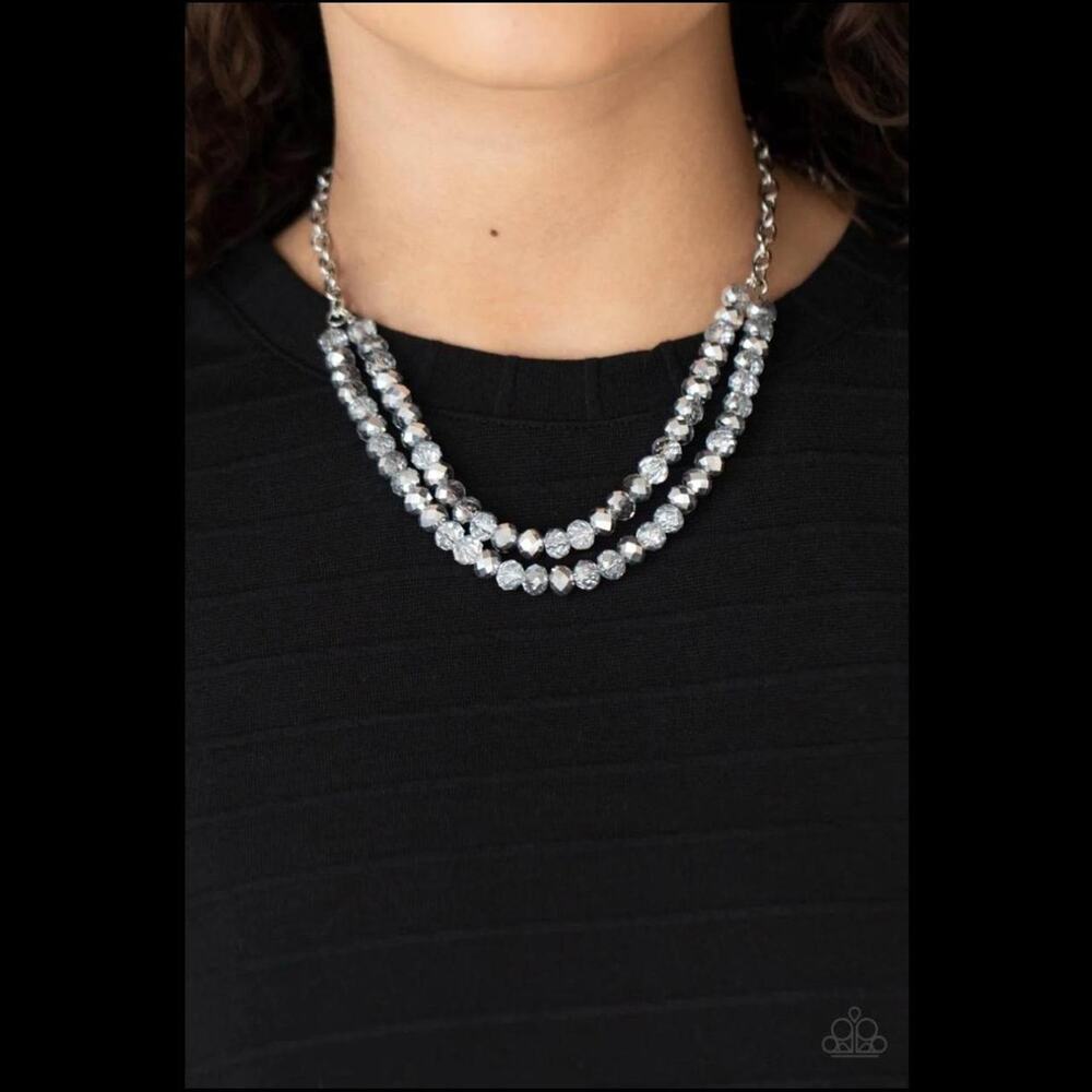Paparazzi ♥ May The FIERCE Be With You - Silver Necklace